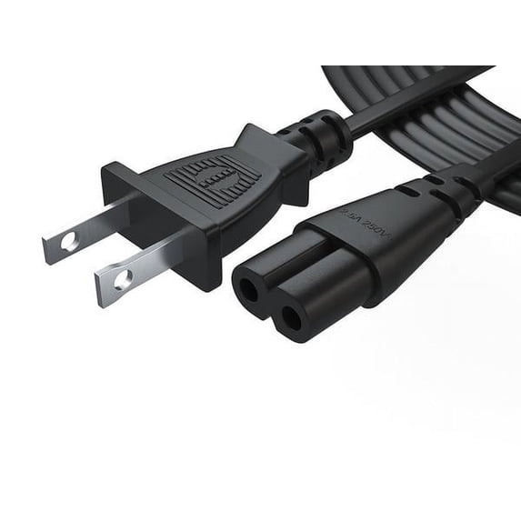 OMNIHIL 4-PACK 15FT Replacement AC Power Cable Cord for DVD Players, Blu Ray Players, TVs, Xbox, Sony, LG, Samsung, etc.