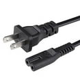 thumbnail image 1 of OMNIHIL (5FT) AC Power Cord Compatible with WELQUIC Thermal Receipt Printer/Chefman Portable Compact Personal Fridge/TaoTronics Sound Bar/Technics SL-DZ1200/SH-EX1200, 1 of 4
