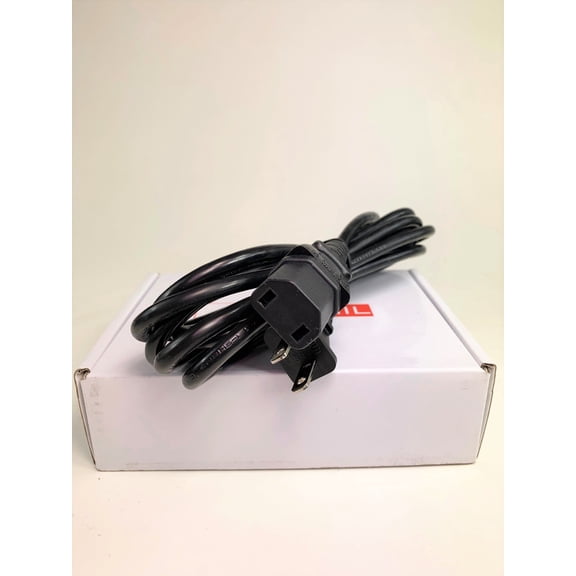 OMNIHIL 8 ft 2-Prong C17 AC Power Cord Compatible with TCL 65QM8K QD-Mini LED 4K Smart TV