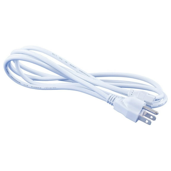 OMNIHIL (8FT) AC Power Cord for D-Link EasySmart 24-Port Gigabit Switch with 12 PoE+ Ports (DGS-1100-24P) - White