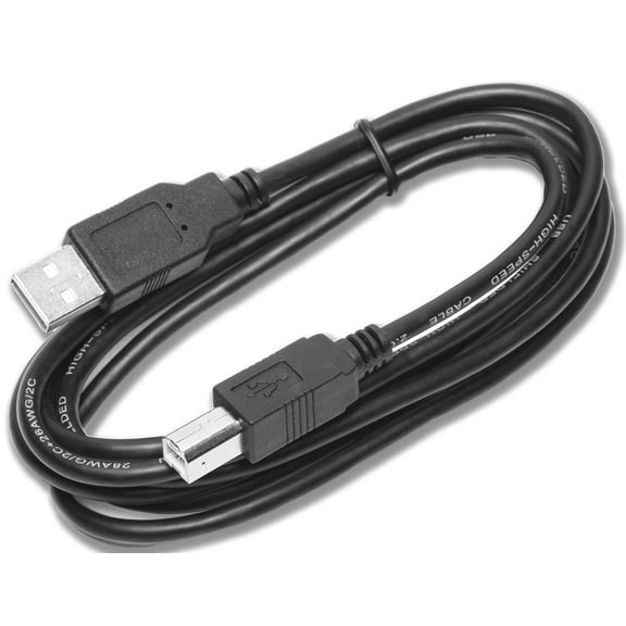 OMNIHIL High Speed Gold Plated 2.0 USB Cable for Lexmark M, MS, and MX Series Printers