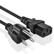 OMNIHIL Replacement (15FT) AC Power Cord for HARBINGER V2218S Powered Subwoofer