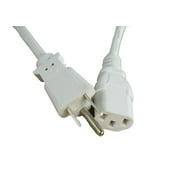 OMNIHIL Replacement 15FT-WHT AC Power Cord for PylePro PWMA1090UI PA Speaker System