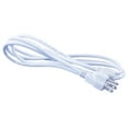 thumbnail image 1 of OMNIHIL (8FT) AC Power Cord for Behringer ULTRABASS BXR1800H Bass Amp - White, 1 of 3