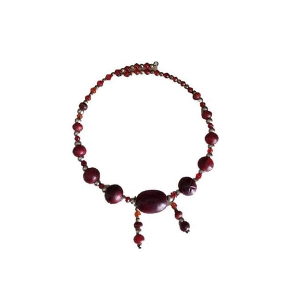 OMNK2024-Style4 Easy-to-Wear Everyday Handmade Colorful Beading Necklace - Style 4