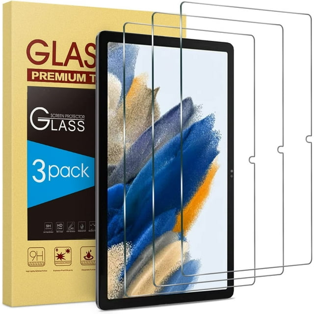 OMOTON 3 Pack Screen Protector for Samsung Galaxy Tab A8, 10.5 inch