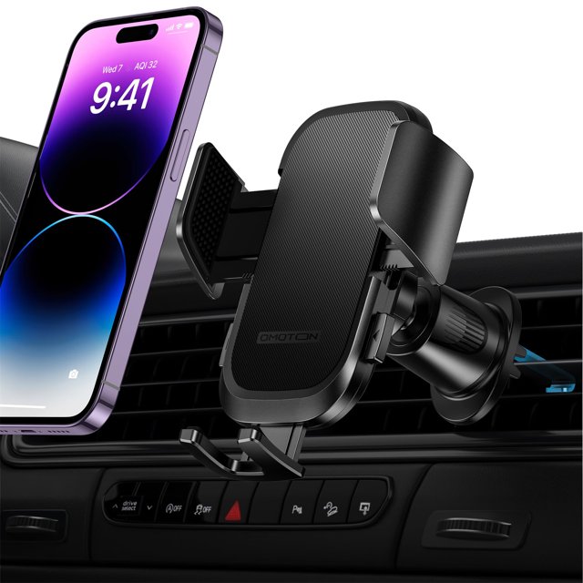 OMOTON Phone Mount for Car, Cell Phone Holder Hands Free Phone Stand