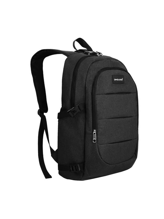 Anti-Theft 15.6 inch Business Laptop Backpack Travel College Computer Backpack Black