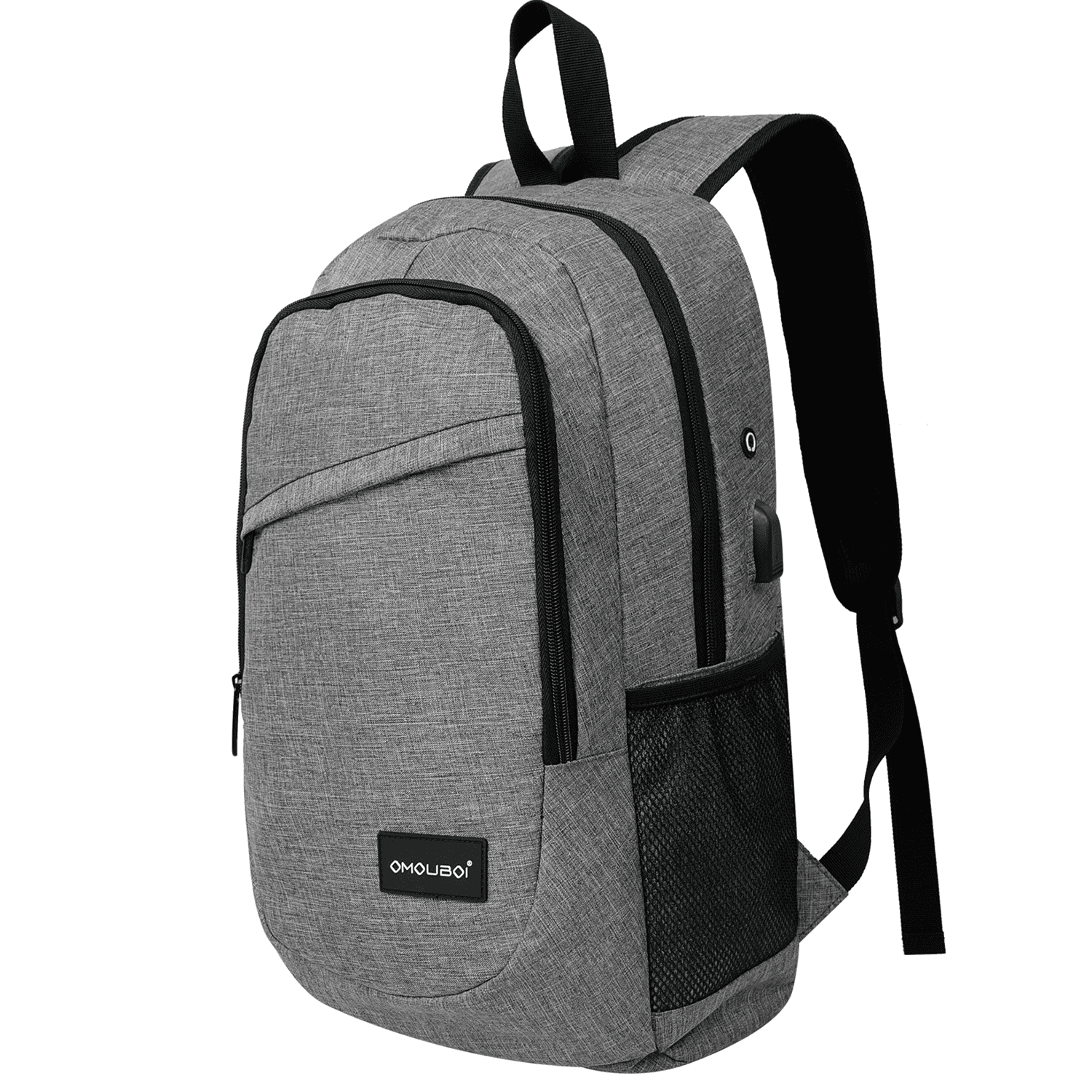 Gray Pack OMOUBOI Unisex Business 15.6