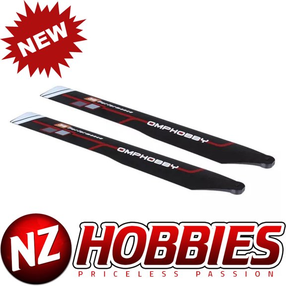 OMP Hobby M2 EVO Helicopter Parts Main Blades # OSHM2321-R