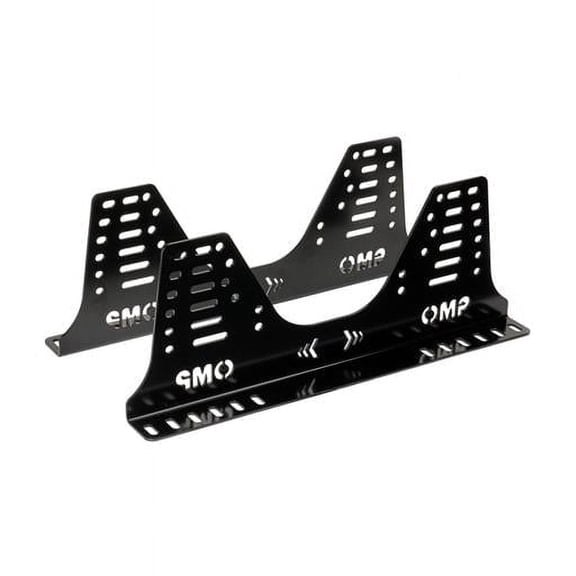 OMP Racing HC923 Steel Seat Brackets, Low Mount - 36 Hole