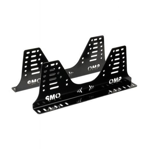OMP Racing HC923 Steel Seat Brackets, Low Mount - 36 Hole