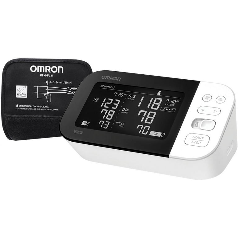 Omron Ten Series Wireless Upper Arm Blood Pressure Monitor With Bluetooth