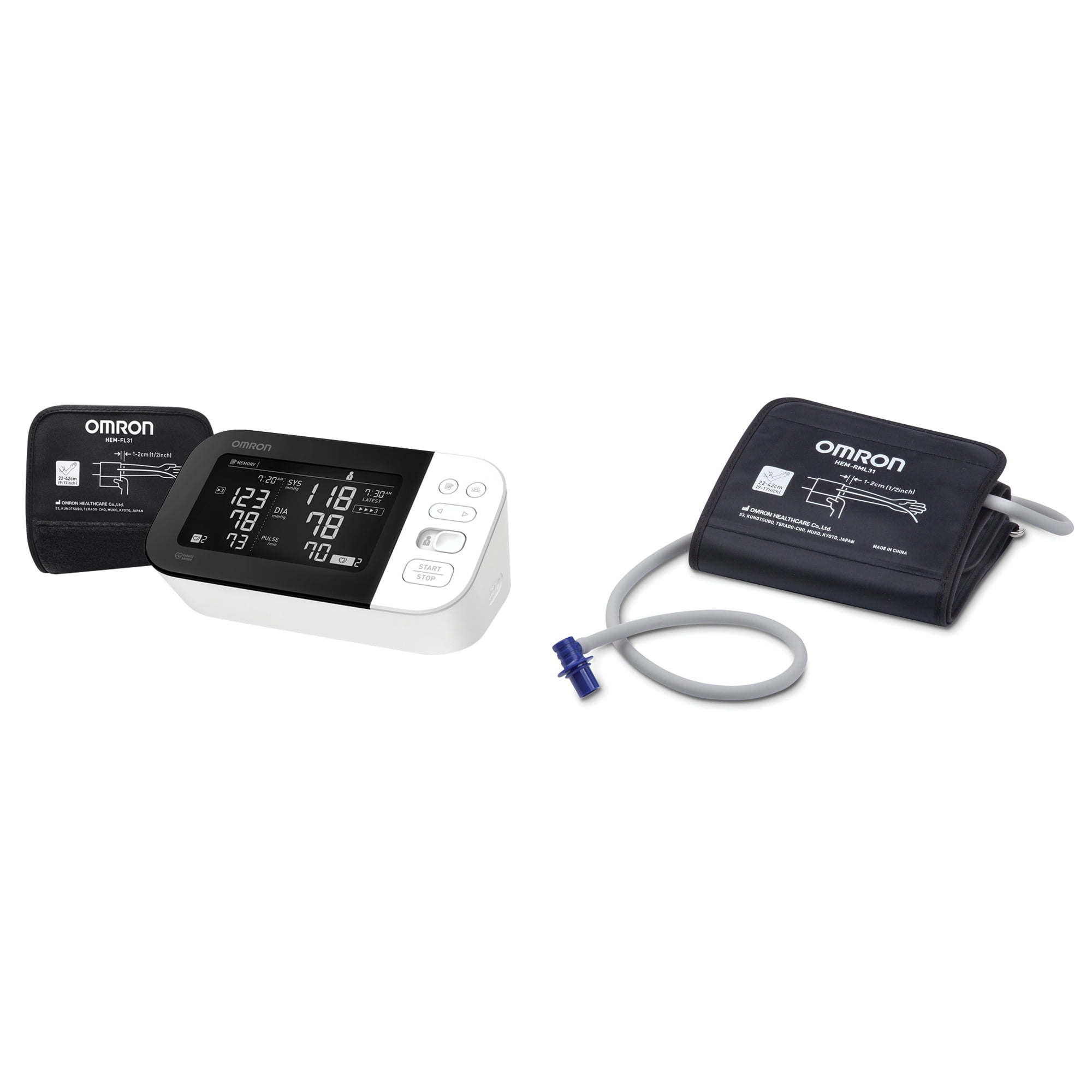 OMRON BP7450 10 Series Wireless Upper Arm Blood Pressure Monitor