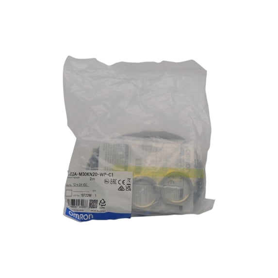 Sensore Induttivo OMRON E2A-S08LS02-M5-B1 12-24VDC, Nuovo In Condizioni Eccellenti - Foto 1