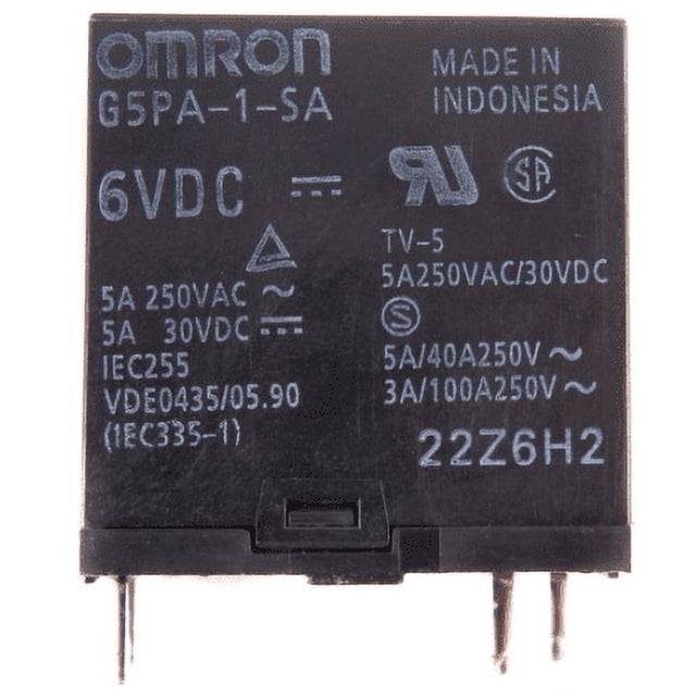 OMRON G5PA Special-Purpose 6V 5A PCB Relay G5PA-1-SA - Walmart.com