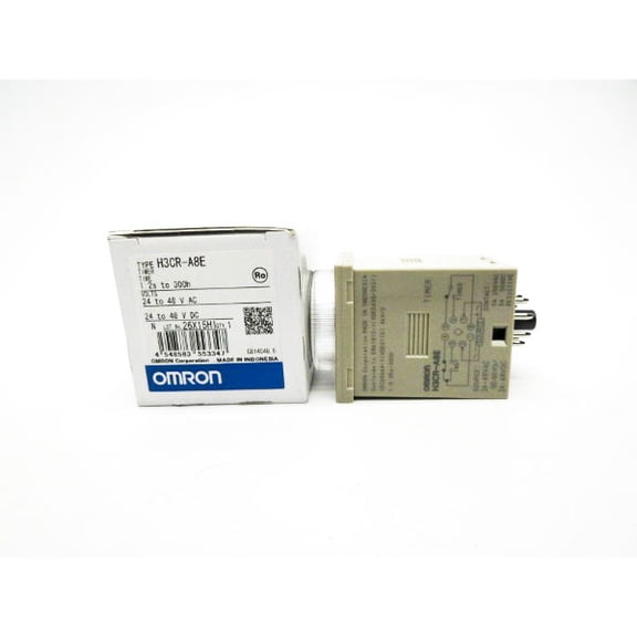 OMRON H3CR-A8E 24-48VAC 1.2S-300H NSMP