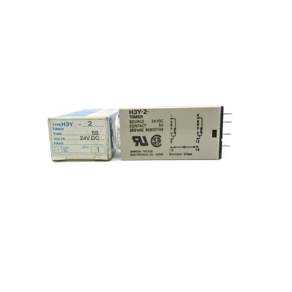 OMRON H3Y-2 24VDC 5A 5S NSMP