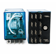 OMRON LY4N-J 24VAC General-purpose Relay, 10A, 240VAC, 14-pin, whit LED indicator