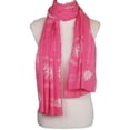 thumbnail image 1 of OMSutra OM406010-Pink Gayatri Mantra Prayer Shawl - Pink, 1 of 1