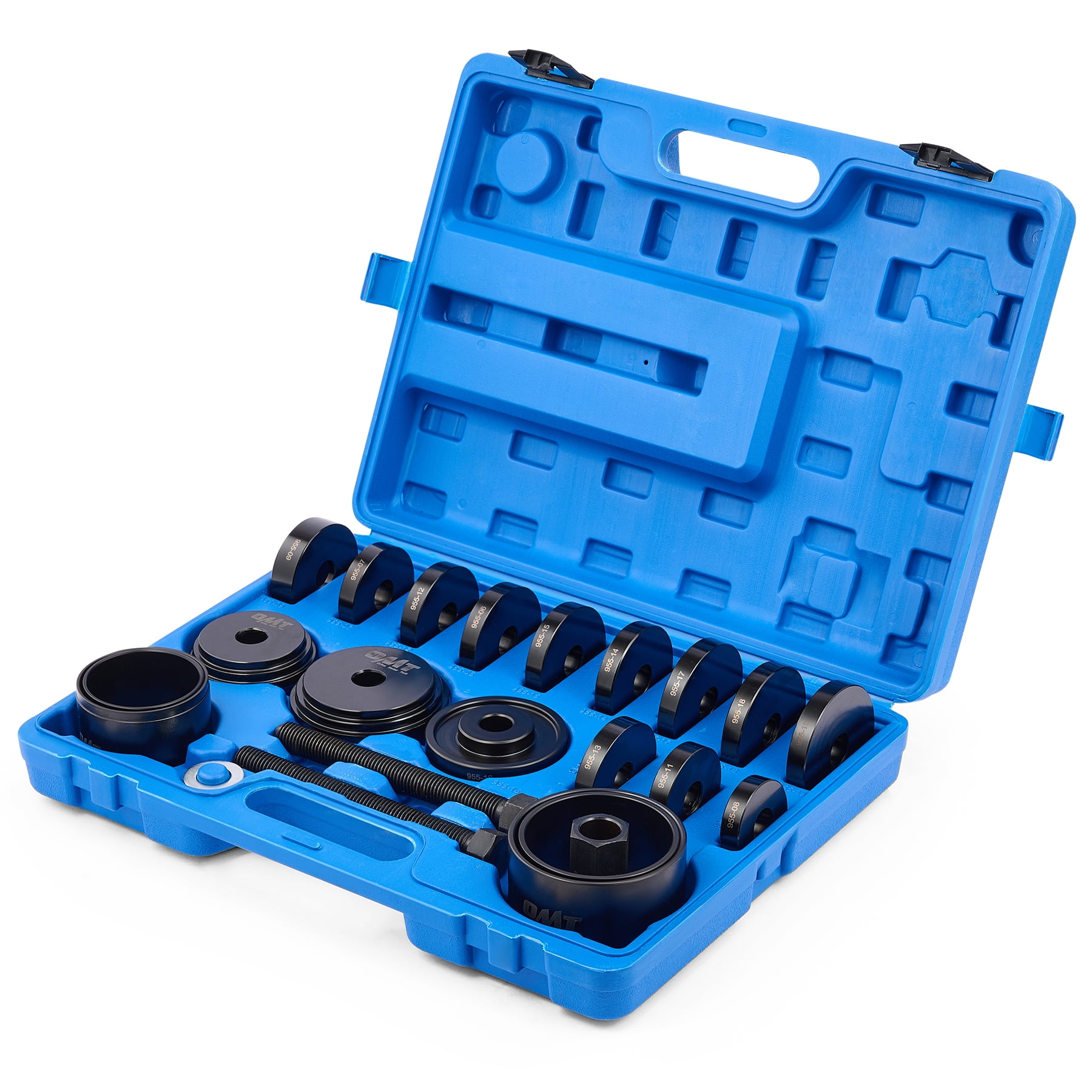 OMT 23pc Front Wheel Bearing Press Kit Bearing Remover Puller Adapter ...