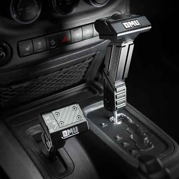 OMU 4X4 Gear Shift Lever Knob Cover Kit for Jeep Wrangler JK JKU 2011-2017