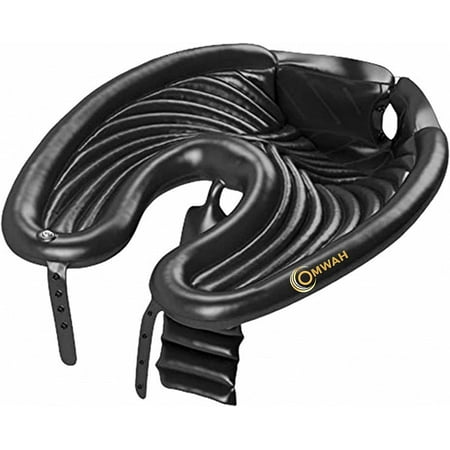OMWAH - Portable Inflatable Salon Sink Basin for Rinsing, Washing, and Cutting Hair. Perfect for at Home Use. Adjustable and Easy to Use.