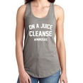 thumbnail image 1 of ON A JUICE CLEANSE #MIMOSAS Racerback Tank, 1 of 2