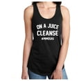 thumbnail image 1 of ON A JUICE CLEANSE #MIMOSAS Racerback Tank, 1 of 2