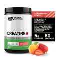 thumbnail interactive-video image 1 of Optimum Nutrition Creatine Monohydrate Plus Powder, Strawberry Peach Flavored Creatine Performance Blend, with Electrolytes for Hydration, Added Vitamins, 80 Servings, 720 Grams (Packaging May Vary), 1 of 11