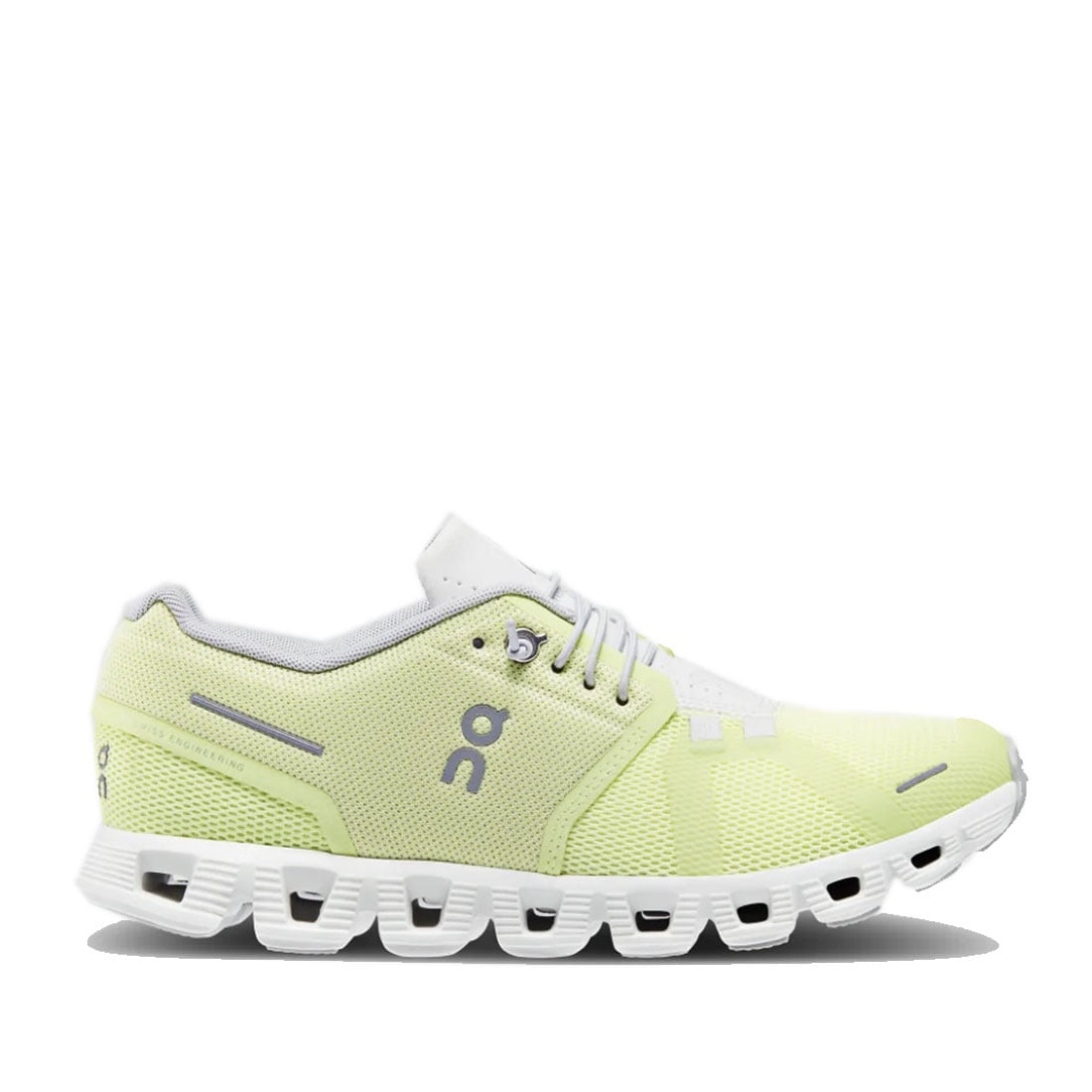 ON Cloud 5 Neutral Walking Shoe, Women's Shoes , Sneaker Hay/Frost Size