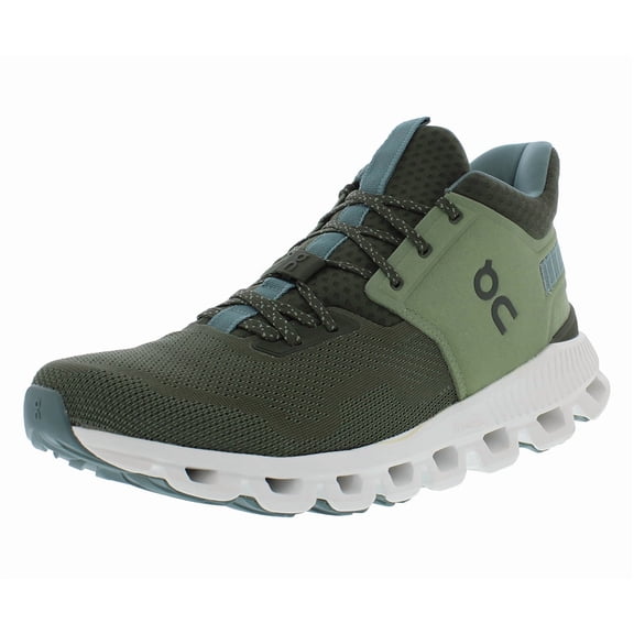 ON Cloud Hi Edge Mens Shoes Size 9.5, Color: Fir/Reseda