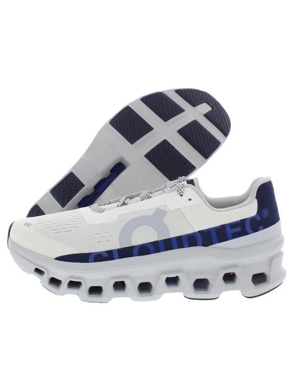 Cloudmonster Mens Shoes Size 12, Color: Ivory/Midnight