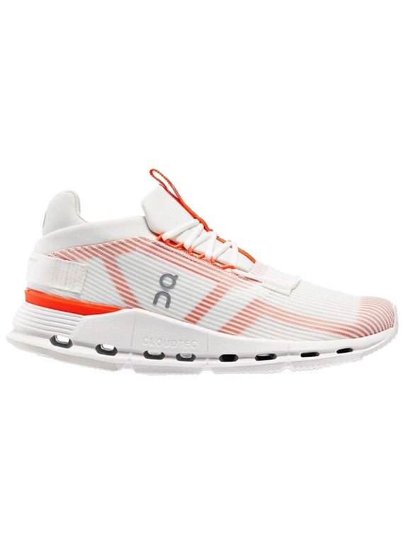 Cloudnova Void Women Shoes Size 6.5, Color: Undyed White/Flame