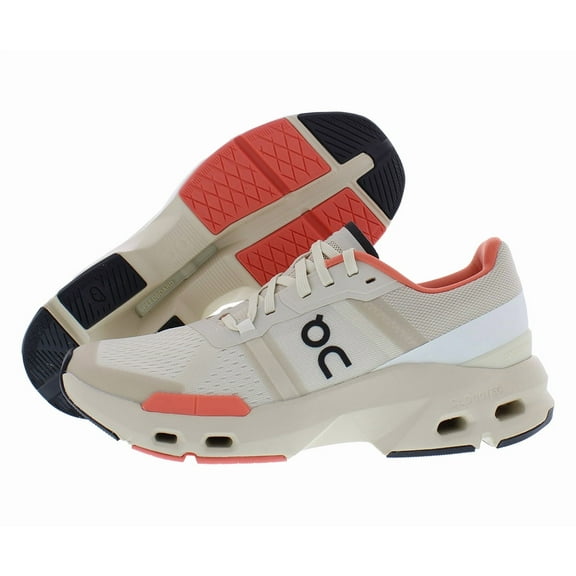 ON Cloudpulse Womens Shoes Size 10, Color: Cream/Salmon