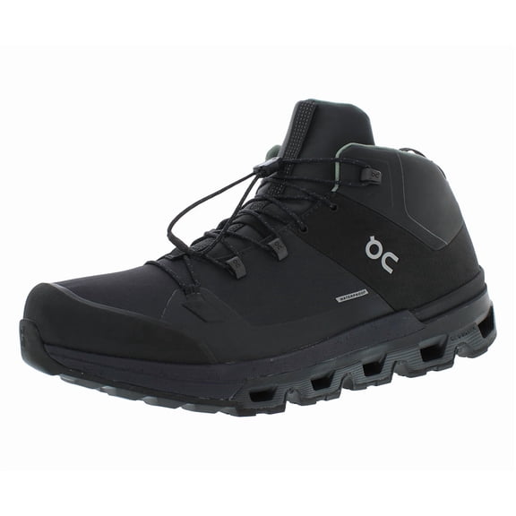 ON Cloudtrax Waterproof Mens Shoes Size 14, Color: Black