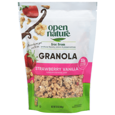 ON Granola Strawberry Vanilla Whole Grain 12 oz.