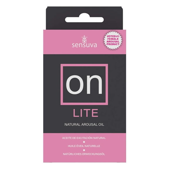 Sensuva ON Lite Arousal Oil 5ml Bottle Medium Box