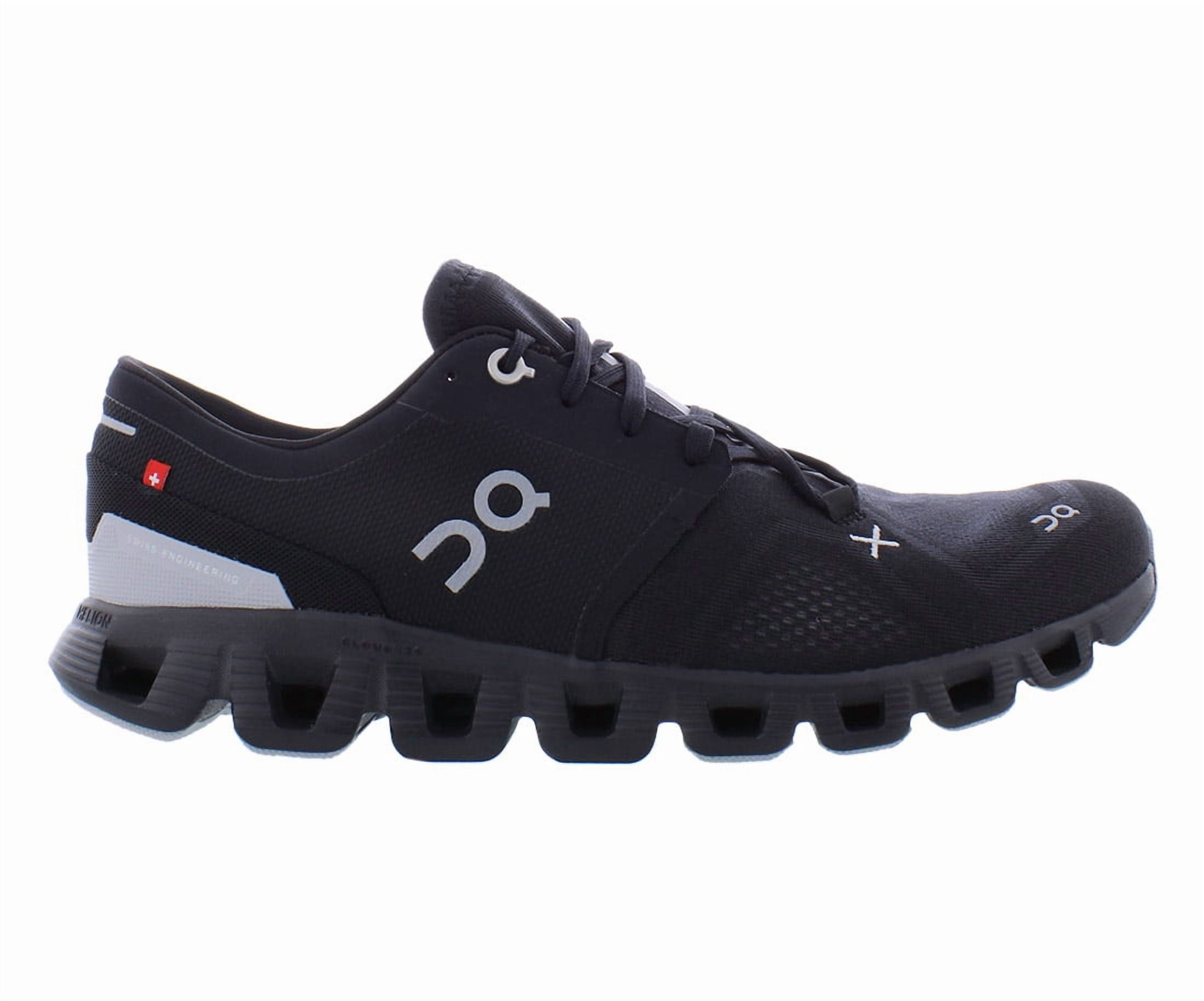 On Cloud X 3 ブラック スニーカー 26cm ON Men's Cloud X 3 Breathable Lightweight Sneakers, Black, Size 10