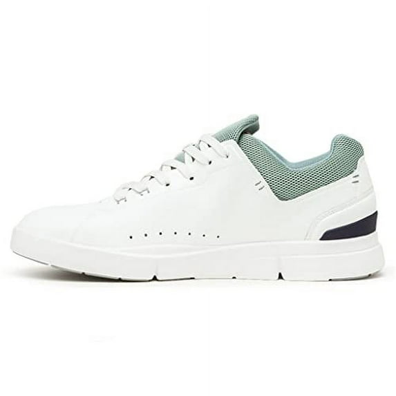 ON Mens The Roger Advantage Textile Synthetic White Eucalyptus Trainers 8.5 US