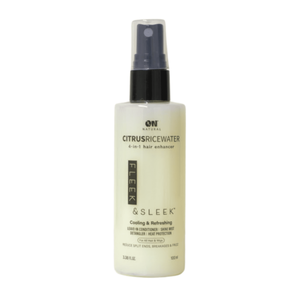 ON Natural - FLEEK & SLEEK 4-in-1 Hair Enhancer [Citrus Rice] 3.38oz
