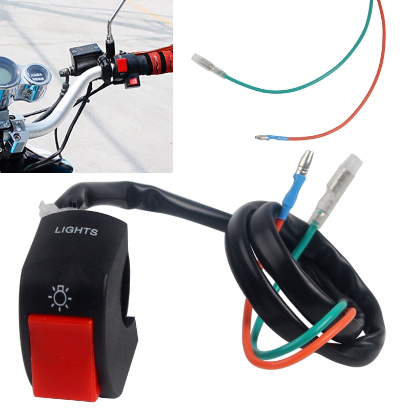 ON/OFF Button Connector push button switch Motorcycle Switches ...