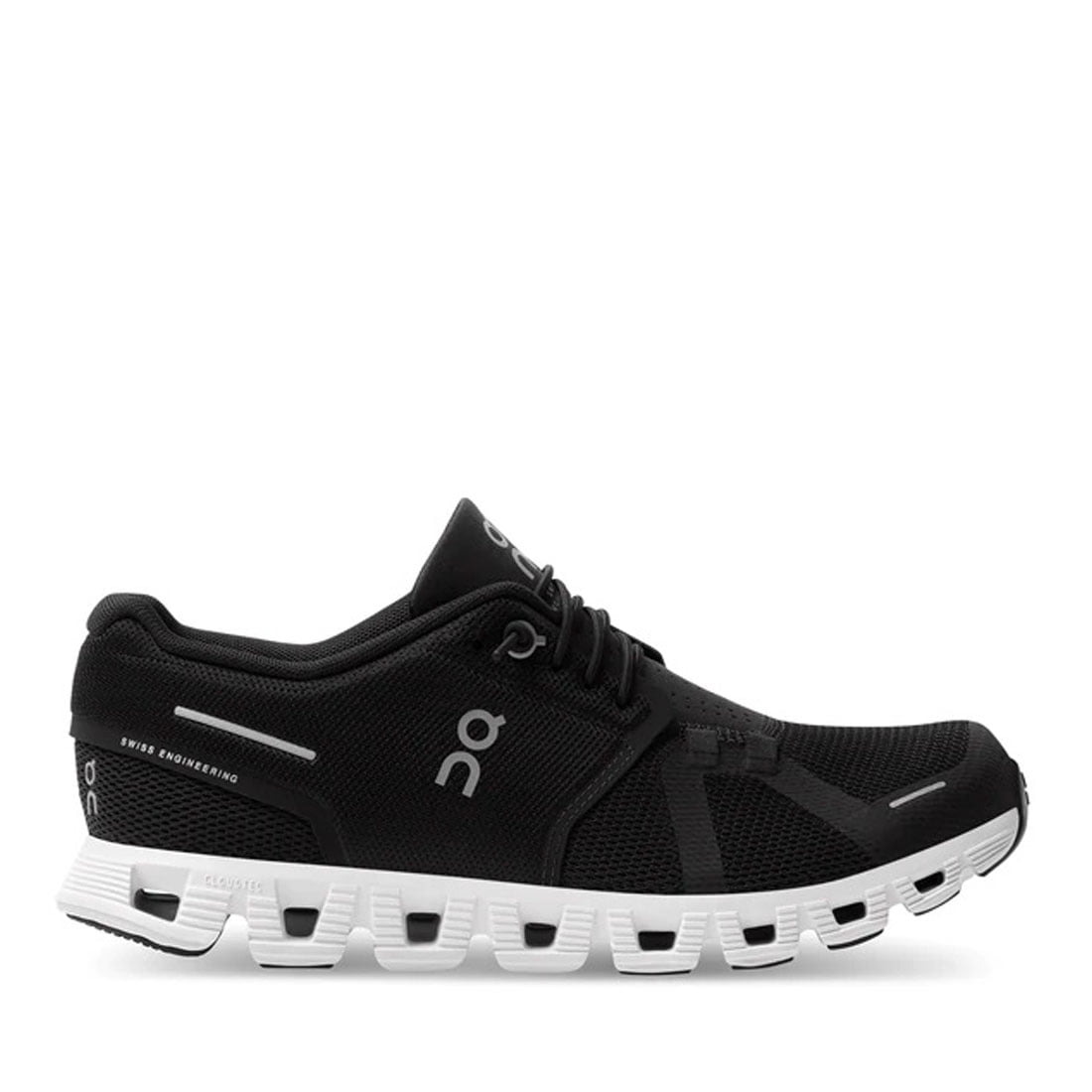 On-Running Cloud 5 BlackWhite Mens Casual Running Sneakers