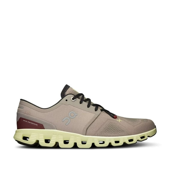 On Mens Cloud X 3 Textile Synthetic Trainers