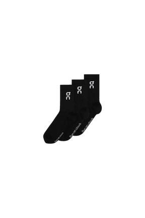 RUNNING UNISEX Logo Sock High 3P "Black" 2UF10310553 2UF10310553 from Stadium Goods