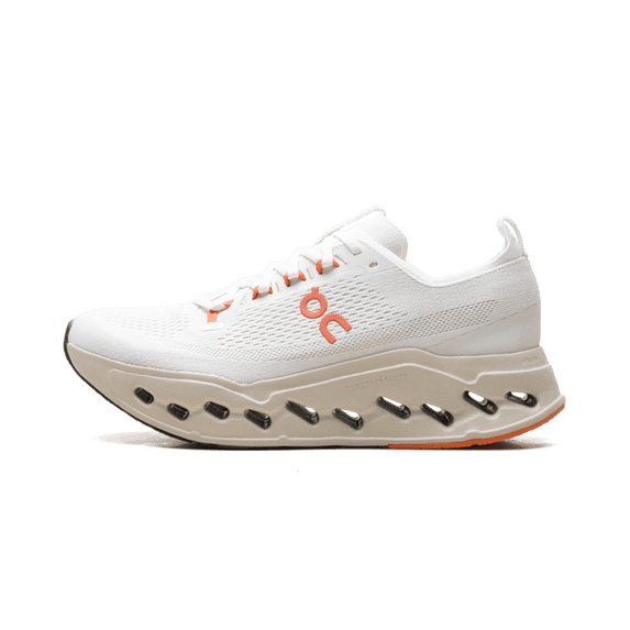 ON RUNNING WOMENS Cloudsurfer Max Womens "Ivory / Salmon" 3WF30223297 3WF30223297 from Stadium Goods