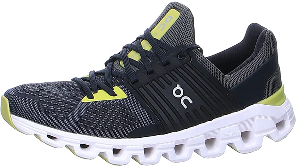 On Cloudswift Magnet Black Citron Yellow Trainers Running Shoes Men\'s 9.5 Cloudswift - Magnet/Citron – Feature main image 3