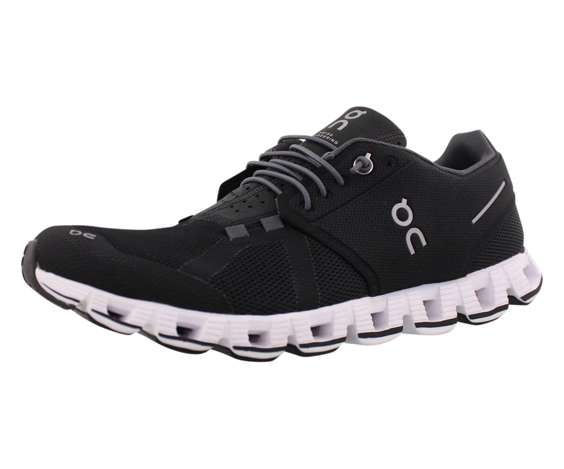 ON Running Women's Cloud Running Shoes, Black/White, 7 B(M) US