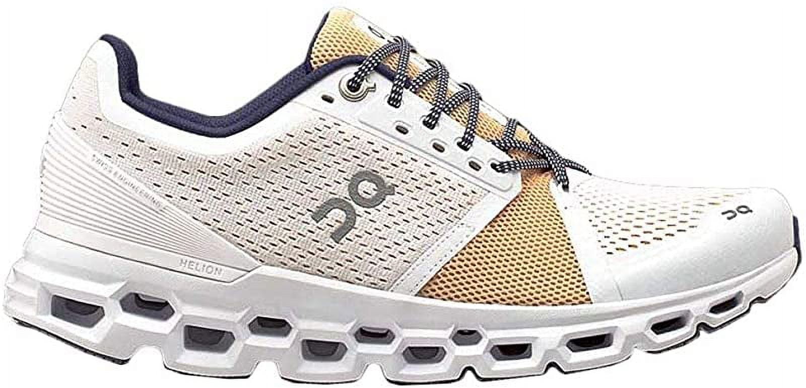 On - オン　Cloud stratus クラウドストラトスWhite/Almond ON Running Women's Cloudstratus Running Shoes, White/Almond