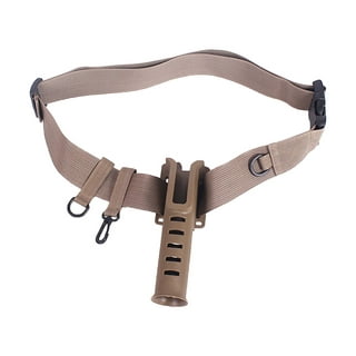 Fly Fishing 3rd Hand Rod Holder Adjustable Belt Fishing Rod Holder for  Fishing Waist Belt Wading Accessories